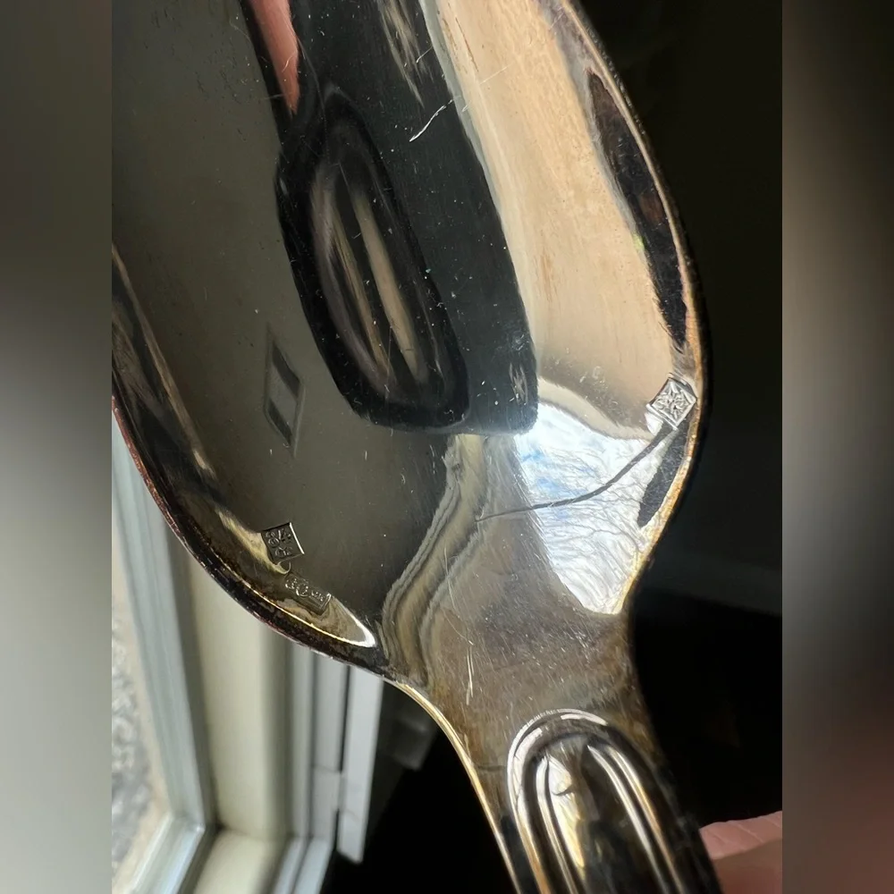 Set of 5 Russian silver spoons 84gr 60gr stamped - Picture 9 of 9